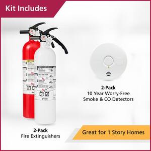 Details about    SA101X2 3055574 fire extinguisher 2-pack 2-Pack Fire Extinguisher 