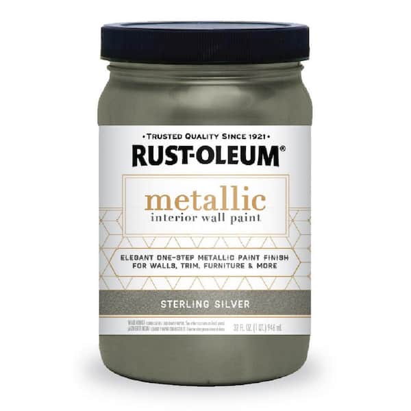 home depot silver metallic paint
