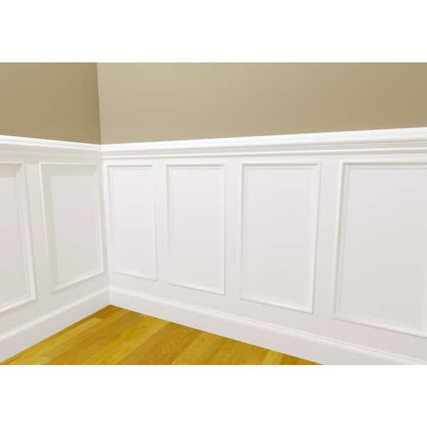 0.3 to 4.0 Wood Trim Molding, Unpainted Carved Line Molding for Wall &  Furniture Trim Edges or Wall Paneling Frames, MD102A 