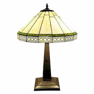 24 in. Roman Brown Table Lamp