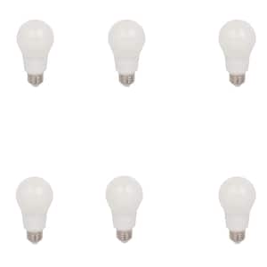 75-Watt Equivalent Omni A19 LED Light Bulb Bright White Light (6-Pack)