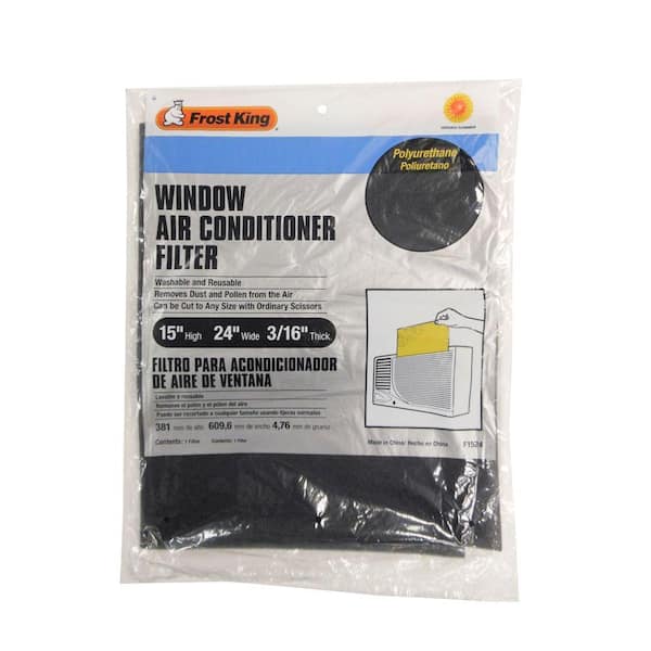 15 x 24 x 3/16 Air Conditioner Foam Filter