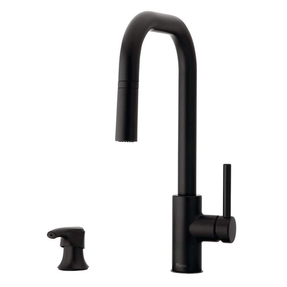 Pfister Zanna Single Handle Pull Down Sprayer Kitchen Faucet with