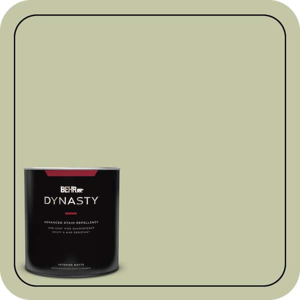 BEHR DYNASTY 1 qt. #410E-3 Rejuvenate Matte Interior Stain-Blocking Paint and Primer