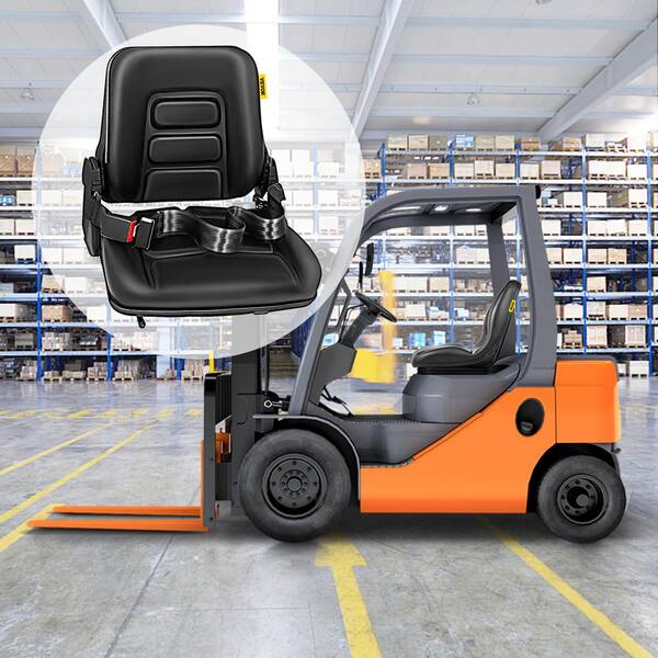 China Aftermarket Universal Adjustable Forklift Seat with Safety