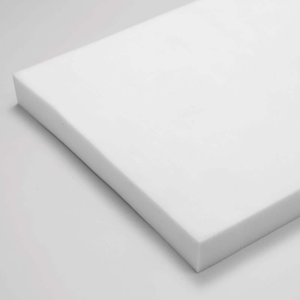 FUTURE FOAM 2 in. Thick Multi-Purpose Foam 10030BULK2 - The Home Depot