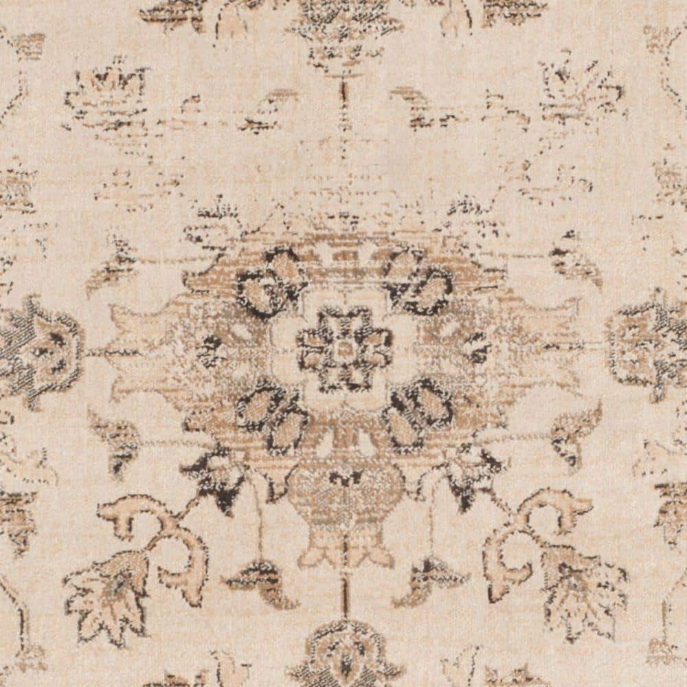 Reversible Stone & Mouse Wool-Viscose Blend Area Rug - 6'7" x 9'2"