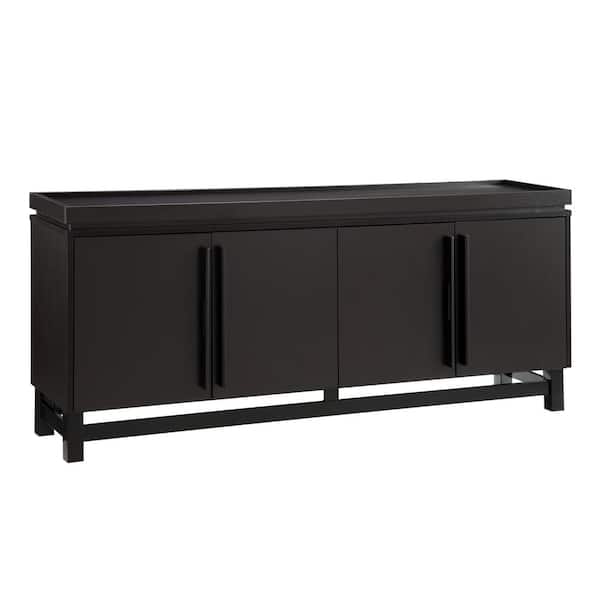 Furniture of America Suerte Cappuccino Buffet with 8-Shelf