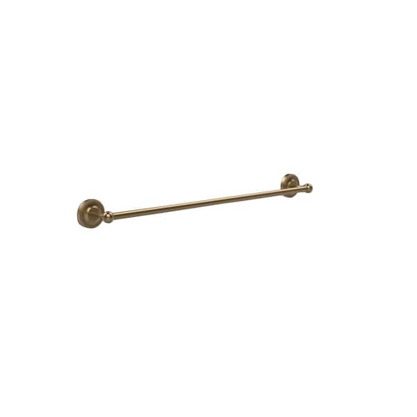 Allied Brass Prestige Regal Collection 30 in. Back to Back Shower Door Towel Bar in Brushed Bronze