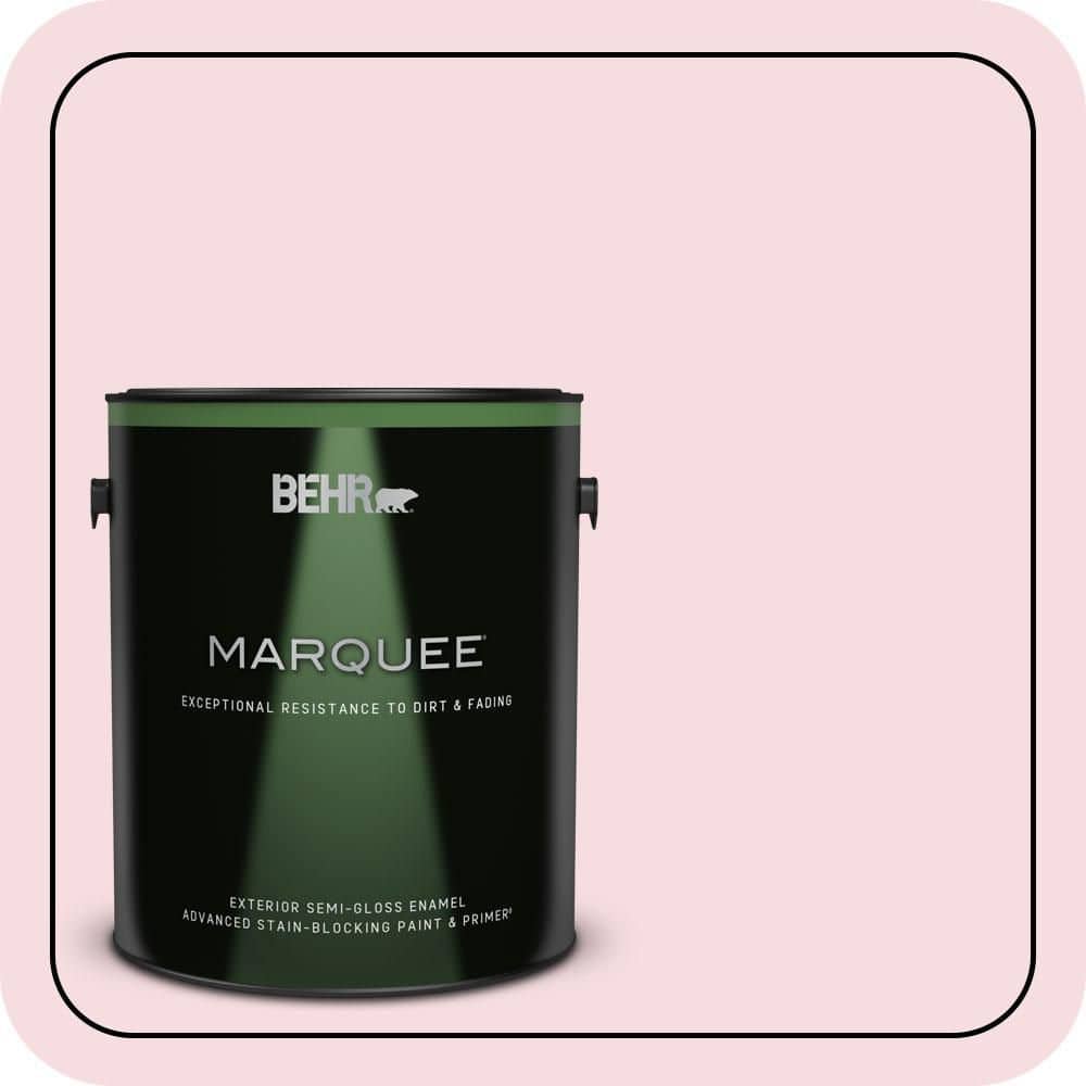1 gal. #P150-1 Blowing Kisses Semi-Gloss Enamel Exterior Paint & Primer price history on PriceWatchPro