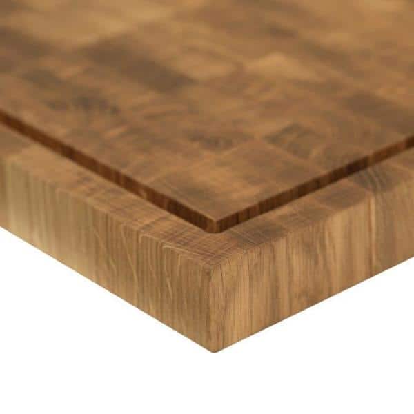 16'' x 12'' Acacia End Grain Reversible Chopping Block