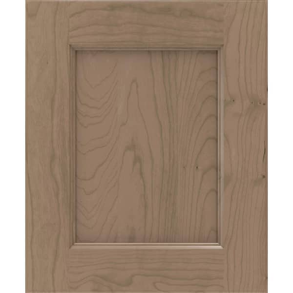 Everly 14.5 in. W x 0.75 in. D x 14.5 in. H in Cocoon Cabinet Door Sample