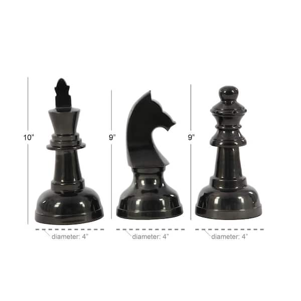 White Knight Chess Piece Life Size Statue