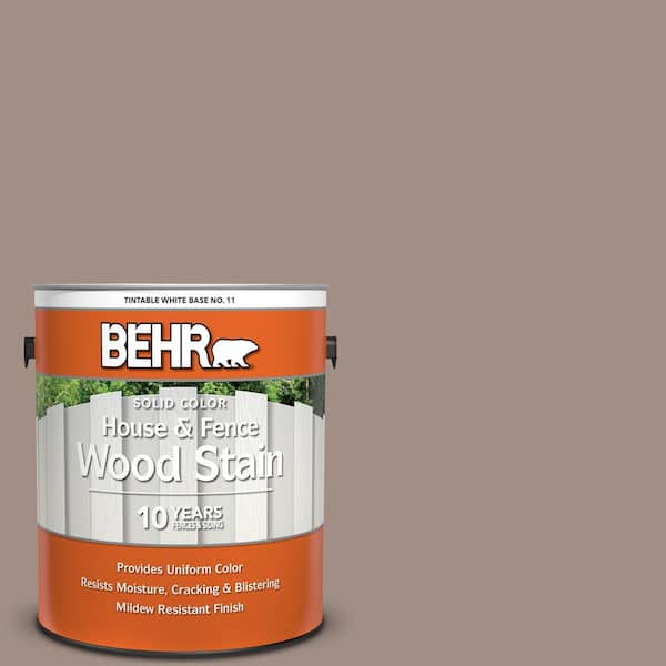 BEHR 1 gal. #SC-154 Chatham Fog Solid Color House and Fence Exterior Wood Stain