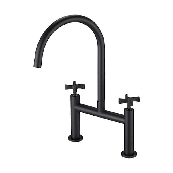 Heritage Cross Handle Single Post Vessel Lavatory Faucet by