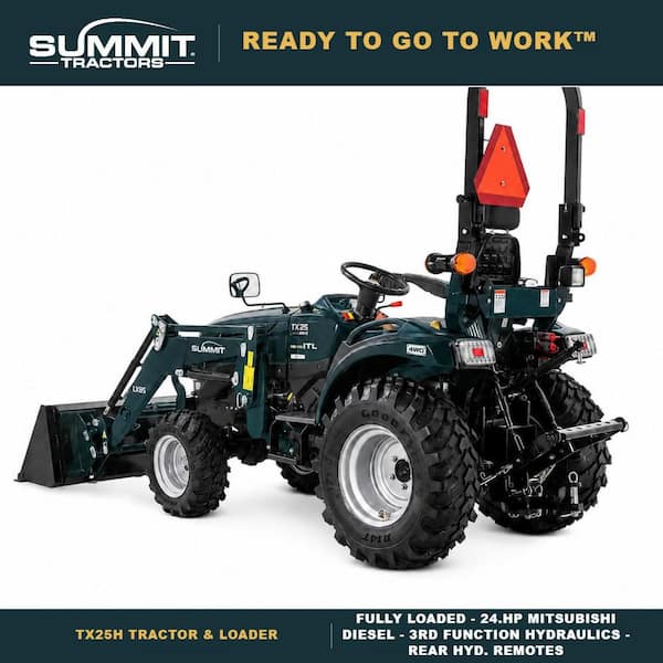 Summit TX25H Tractor & LX85 Loader