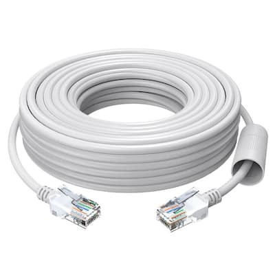 What is the white cord for internet?