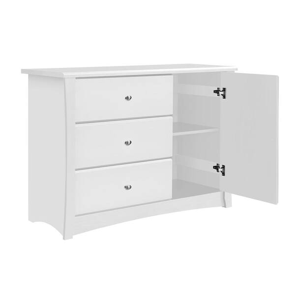 3 drawer combo dresser