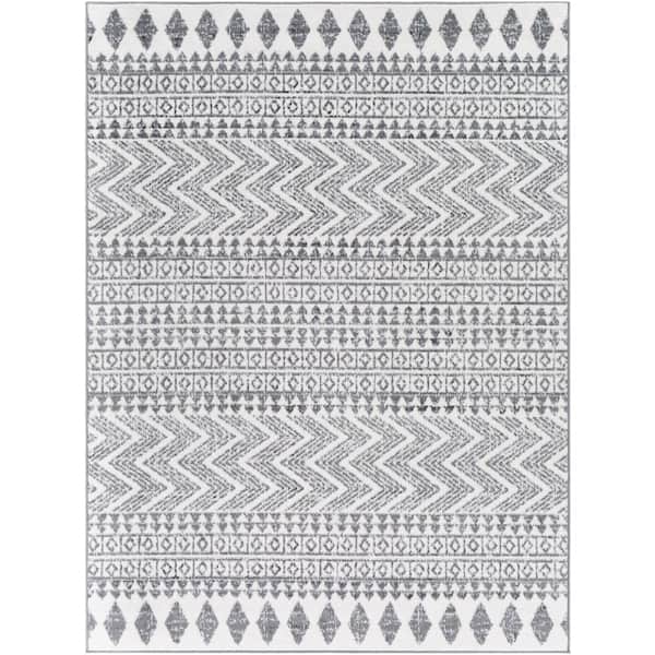 Artistic Weavers Lovelace Gray 7 ft. x 9 ft. Indoor Area Rug