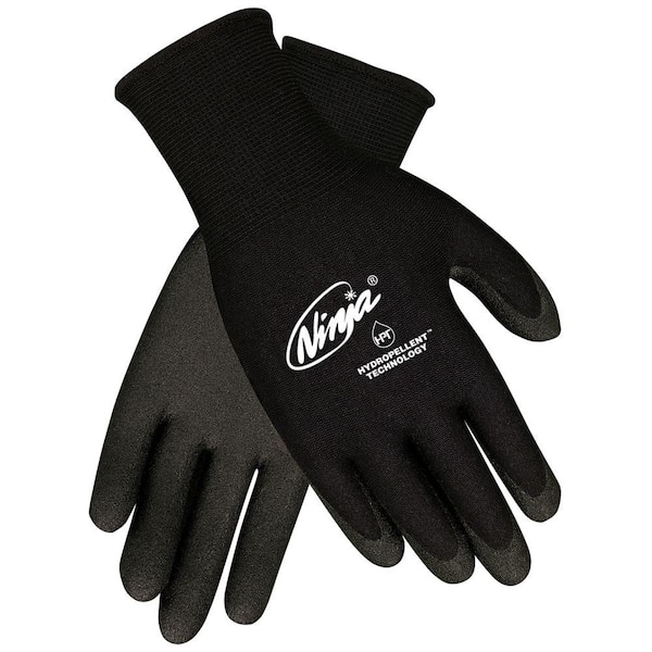 MSA Safety Works Ninja HPT Coated Large Palm and Fingertips Glove