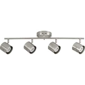 Kitson 4-Light Brushed Nickel Halogen Track Lighting Head