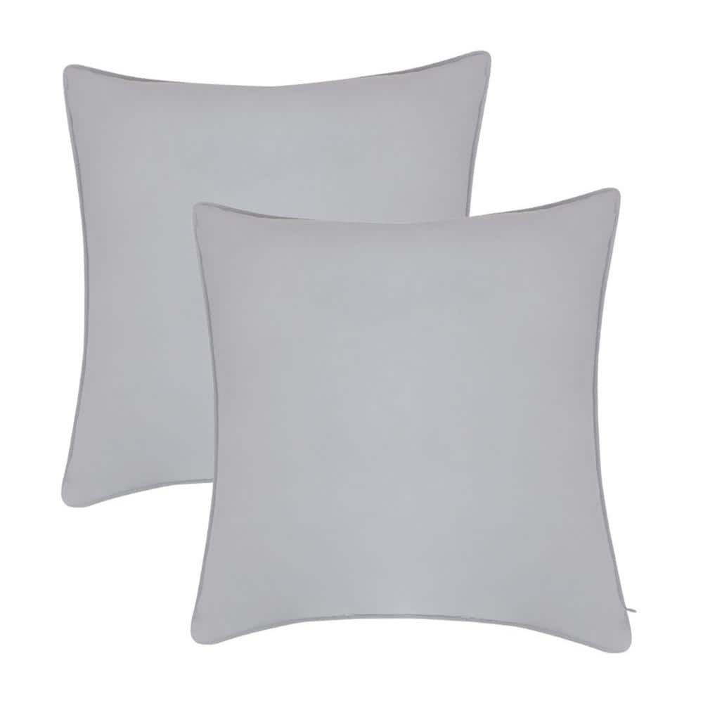 Allied Home Overfilled White Big and Lofty Euro Pillow (Set of 2)