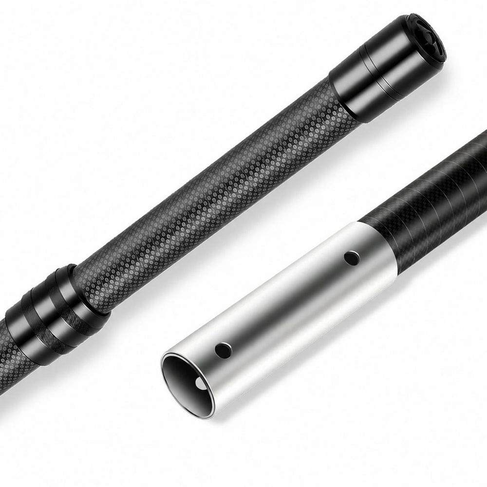 Carbon Fiber Telescopic Pool Pole, Adjustable 4-Piece Cleaning Pole for Brushes, Nets, Skimmers and Rakes price history on PriceWatchPro