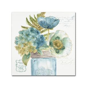 18 in. x 18 in. "My Greenhouse Bouquet III" by Lisa Audit Printed Canvas Wall Art