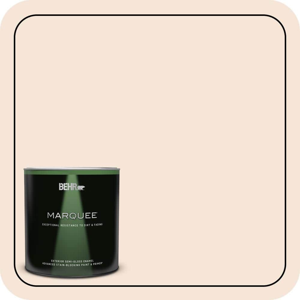 1 qt. #280E-1 Heirloom Lace Semi-Gloss Enamel Exterior Paint & Primer price history on PriceWatchPro