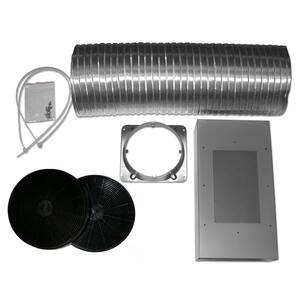 Non-Ducted Recirculating Kit for Rapido Range Hood AN-1164 and AN-1165