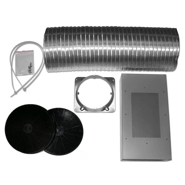Ancona Non-Ducted Recirculating Kit for Rapido Range Hood AN-1164 and AN-1165