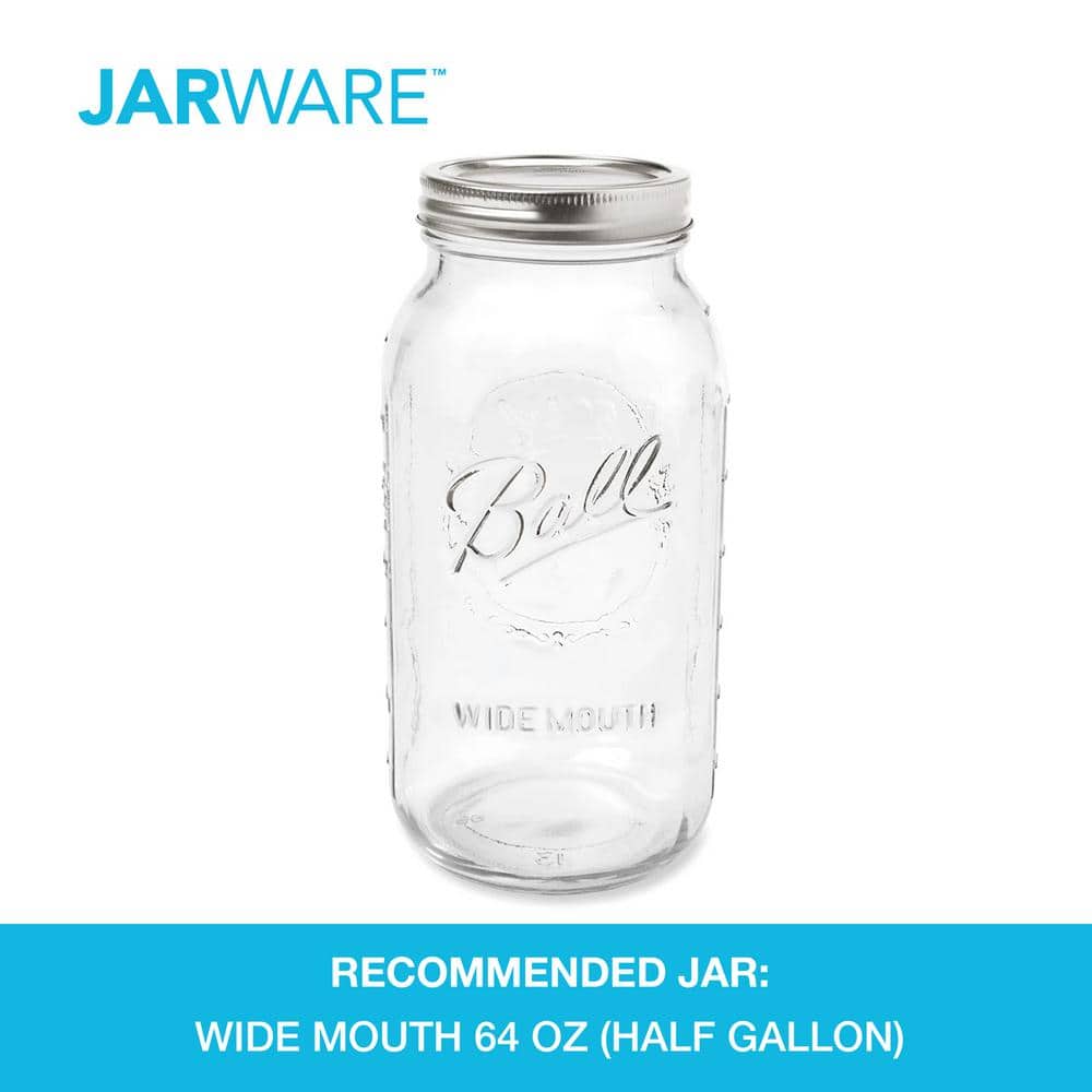 Stainless Steel Cold Brew Coffee and Tea Infuser Lid for Wide Mouth Mason Jars