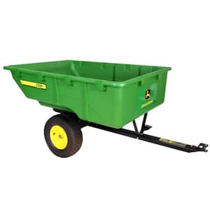 John Deere 650 lb. 10 cu. ft. Tow-Behind Poly Utility Cart PCT-100JDC