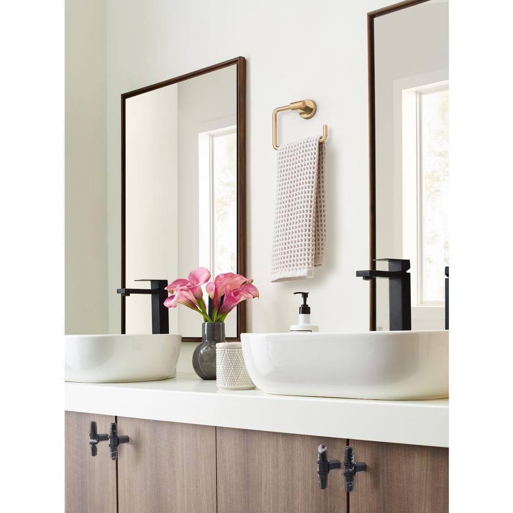 Champagne Bronze 5-Inch Stainless Steel Wall Mounted Towel Ring
