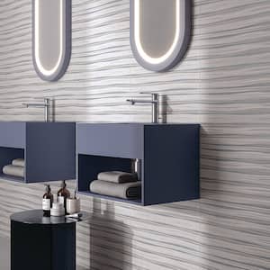 Cottage White 10 in. x 20 in. Matte Ceramic Rectangular Wall Tile (21.527 sq. ft. /Case)