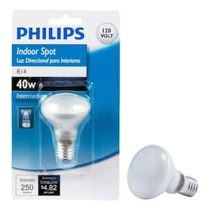 40-Watt R14 Incandescent Intermediate Base Light Bulb Soft White (2700K)