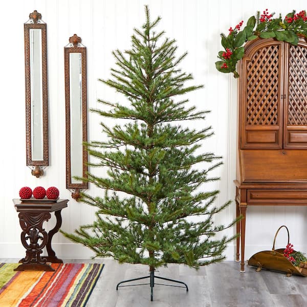 Nearly Natural 7 ft. Vancouver Mountain Pine Artificial Christmas