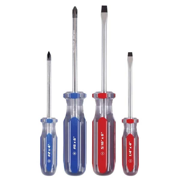 OLYMPIA 4-Piece Acetate Screwdriver Set