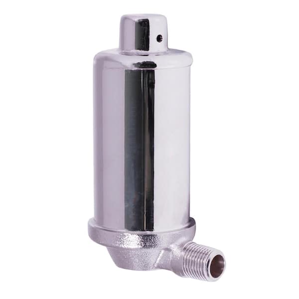 PLUMBFLEX 1/8 in. Chrome Threaded Adjustable Angle Steam Air Radiator Valve