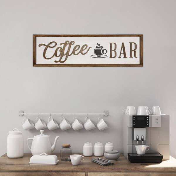 Stratton Home Decor Coffee Bar Wall Art S39230 - Home Bar Wall Art Stratton Home Decor Coffee Bar Wall Art S39230 - Home Bar Wall Art