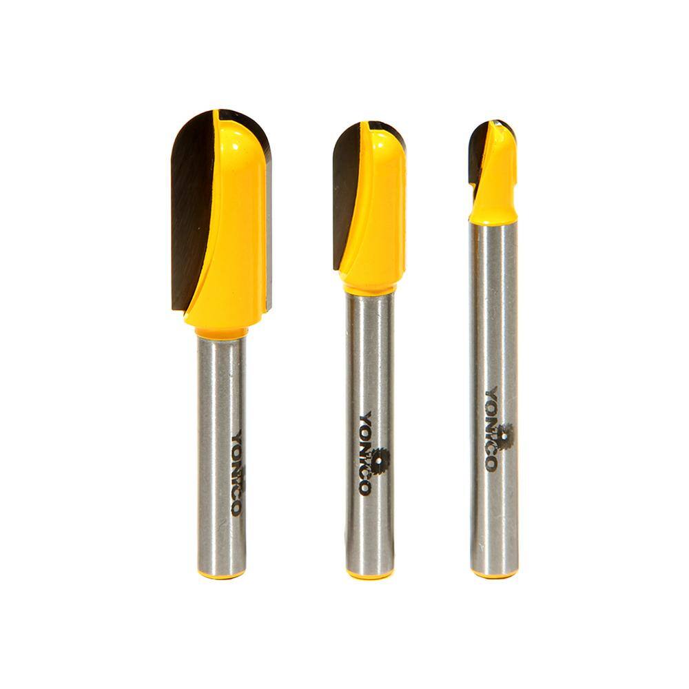 thumbnail interactive-video image 1 of Yonico Router Bits Straight Bit 1-inch Diameter X 1-1/4-inch 1 of 12