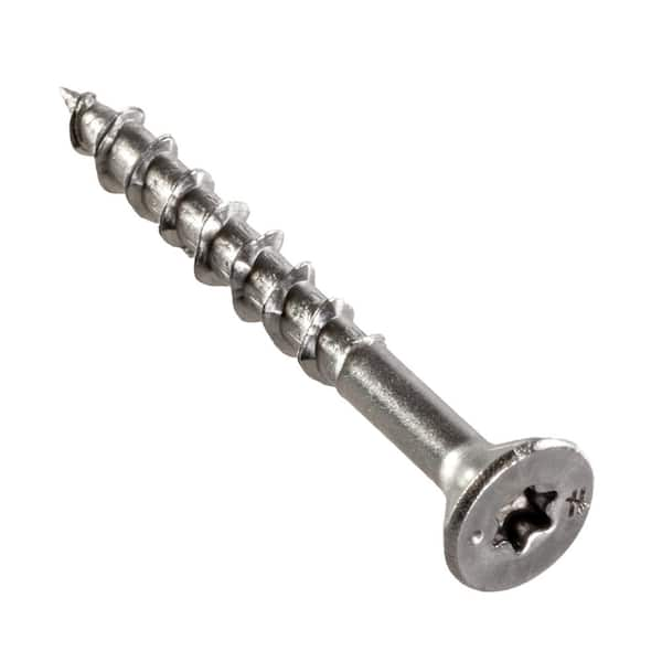 8 x 1 5/8 stainless steel wood screws for Sale ☑️