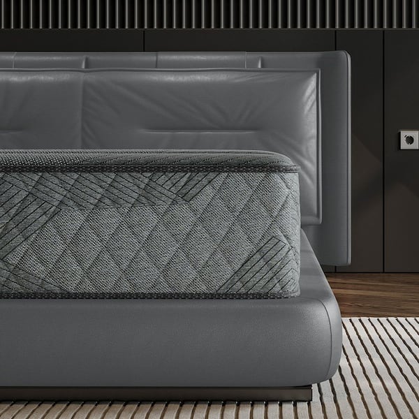Cooling Breathable Queen Medium Hybrid Memory Foam 10 in. Bed-in-a-Box Mattress