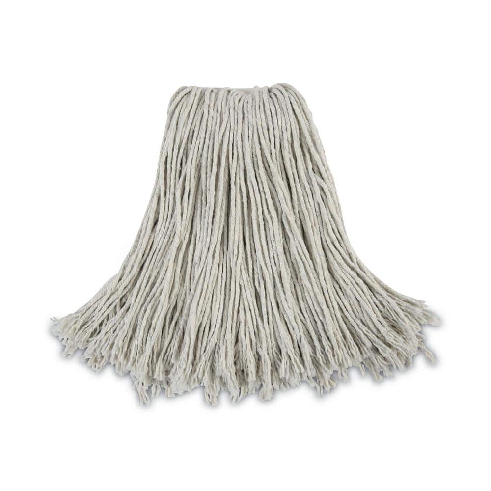 Cut-End Wet Mop Head, Cotton, No. 24, White 12/Carton price history on PriceWatchPro