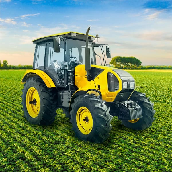 1 gal. Farm & Implement J. D. Yellow Gloss Enamel Paint (2-Pack)