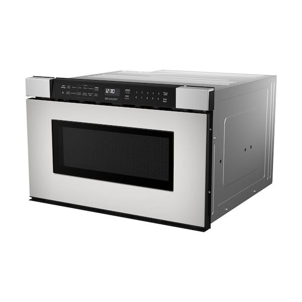 24 in. Microwave Drawer in Stainless Steel with 1.2 cu. ft. cavity 950-Watt and Sensor Angled Touch Controls