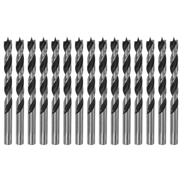 MYWISH Carbon Steel Brad Pilot Point Set (15-Piece)