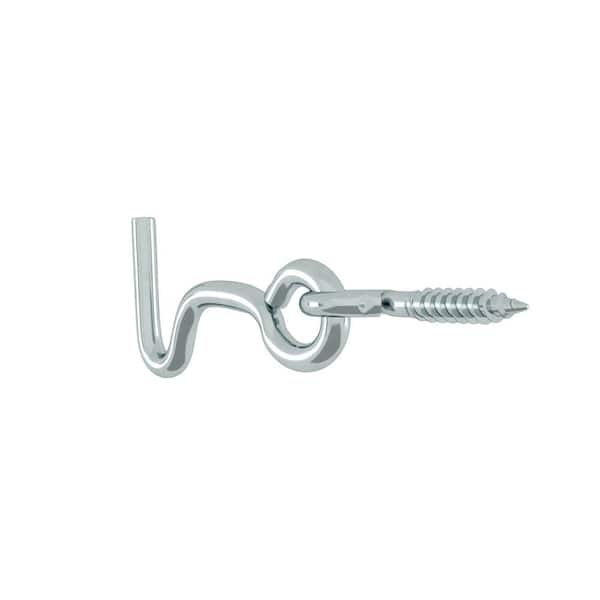 Everbilt Stainless Steel 3 in. Positive Lock Gate Hook and Eye 817131 - The  Home Depot
