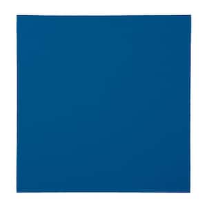 Performance+ Acoustic Panel Sound Absorbing Blue Fabric Square 24 in. x 24 in.