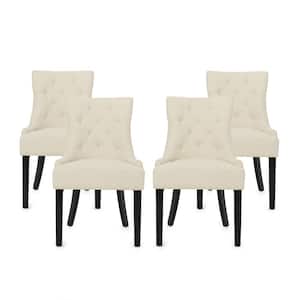 Hayden Beige Upholstered Dining Chairs (Set of 4)